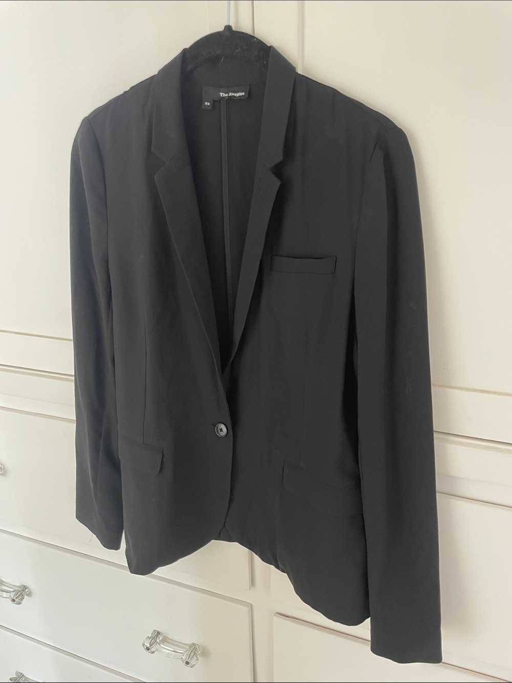 The Kooples Black Single-Button Women's Blazer